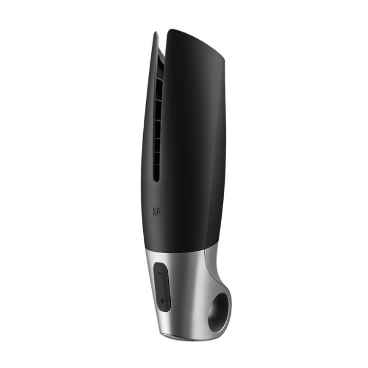 Power Masturbator מאונן רוטט לגבר עם חספוסי גירוי Satisfyer