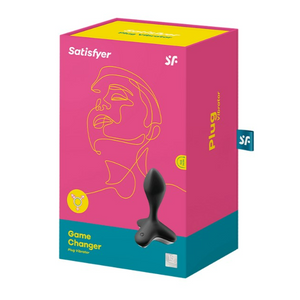 Satisfyer Game Changer Black Vibrating Anal Plug with App Connection