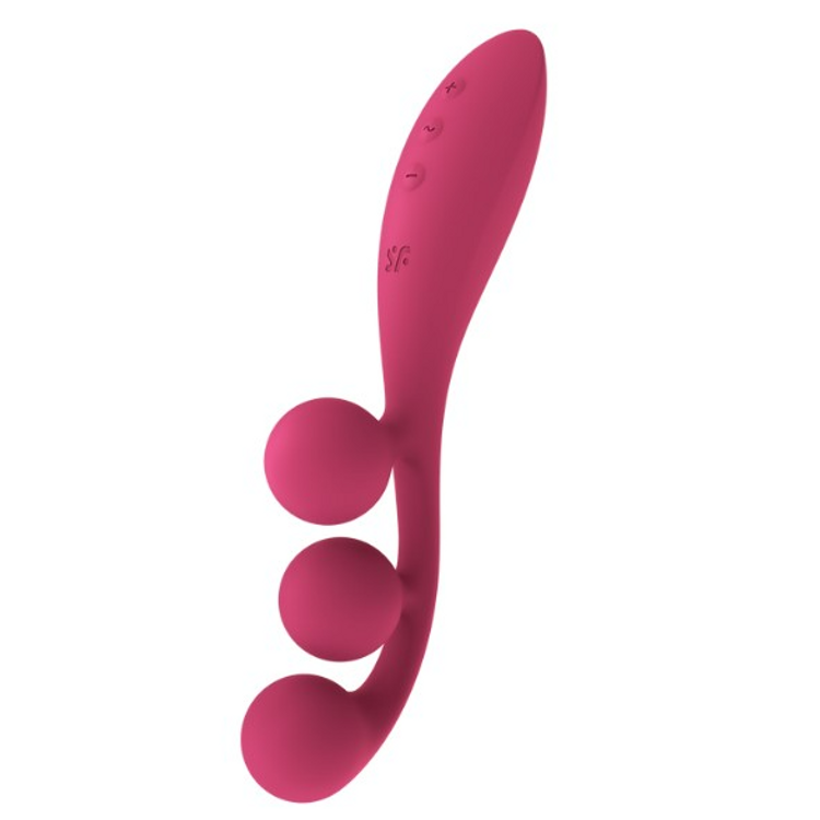 Tri Ball 1 ויברטור משולש בעל שלושה מנועים לאופציות עינוג מגוונות Satisfyer