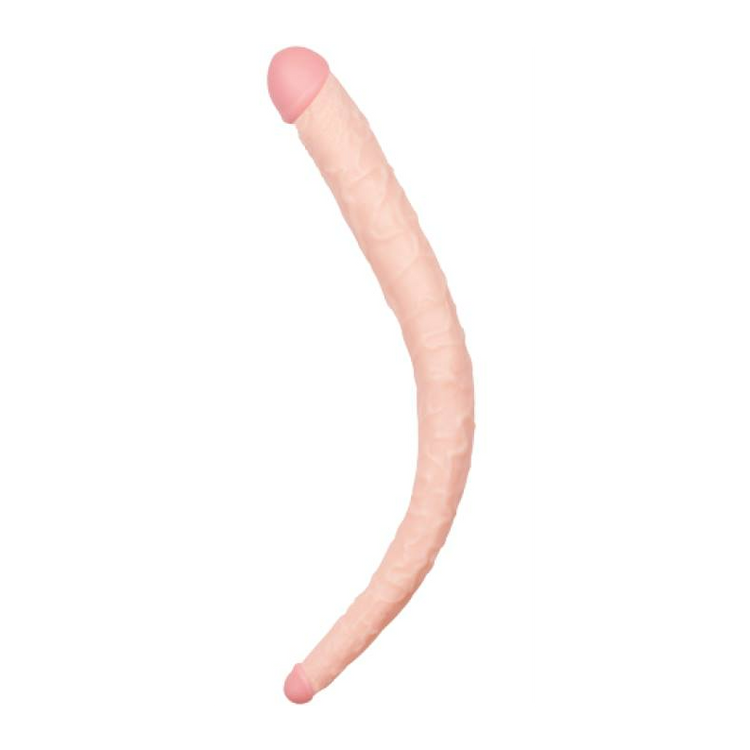 Hoodlum דילדו כפול דו-צדדי מציאותי צבע עור NMC