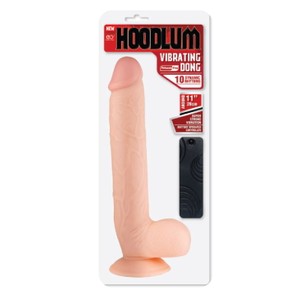Hoodlum 28 cm Vibrating Dildo with Remote