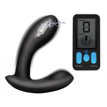 E-Stim Pro Vibrating Dildo with Electrical Pulses