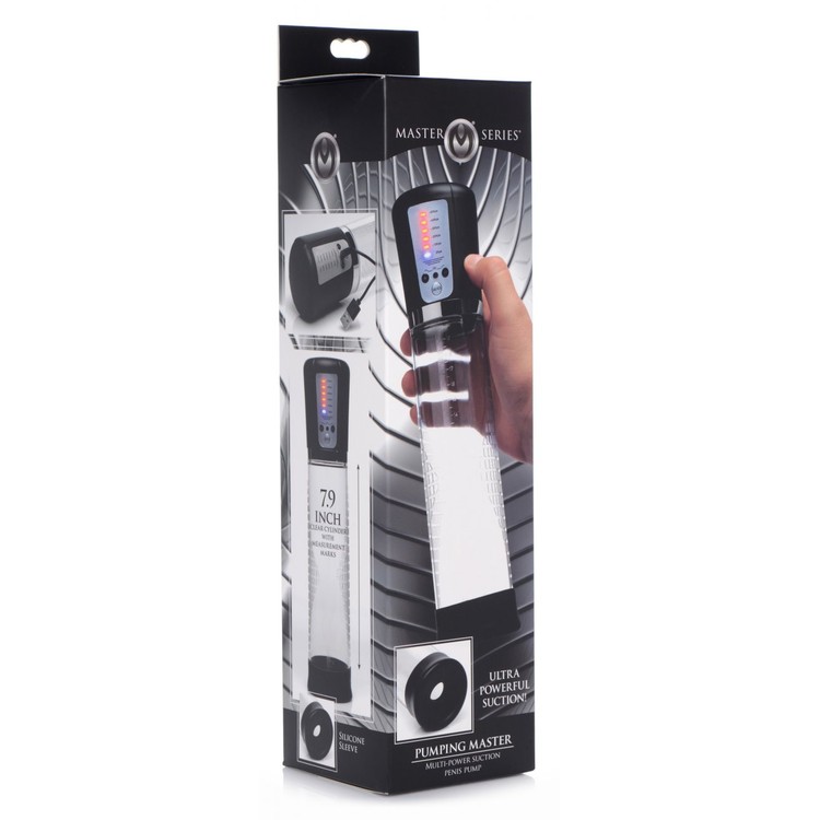 Pumping Master משאבת פין עוצמתית חשמלית נטענת Master Series