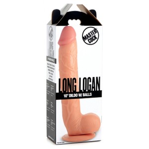 Long Logan PVC Large Realistic Dildo