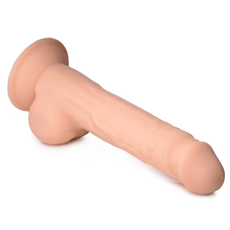 Fleshstixxx דילדו גדול סילקספן סיליקון ריאליסטי 23 ס"מ Curve Toys