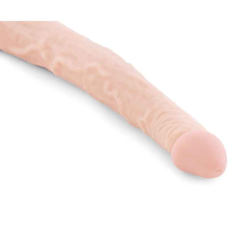 Hoodlum דילדו כפול דו-צדדי מציאותי צבע עור NMC
