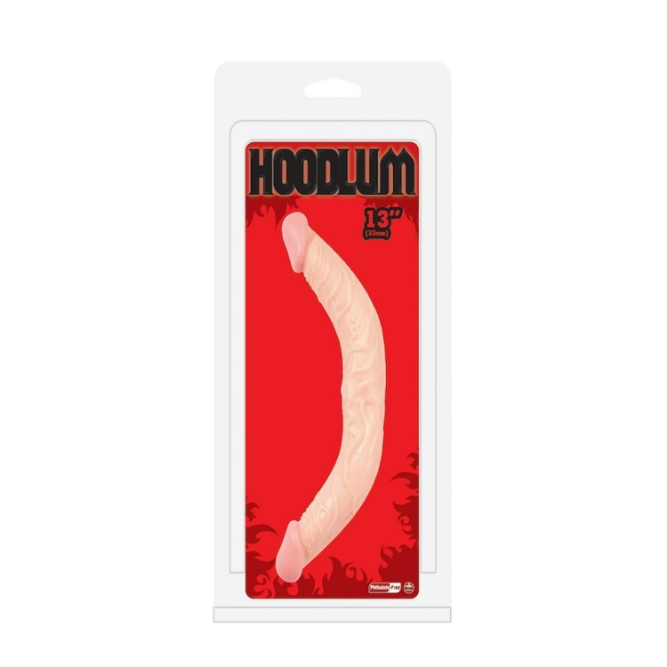 Hoodlum 13 דילדו כפול ריאליסטי עשוי PVC אורך 33 סמ עובי 4 סמ NMC