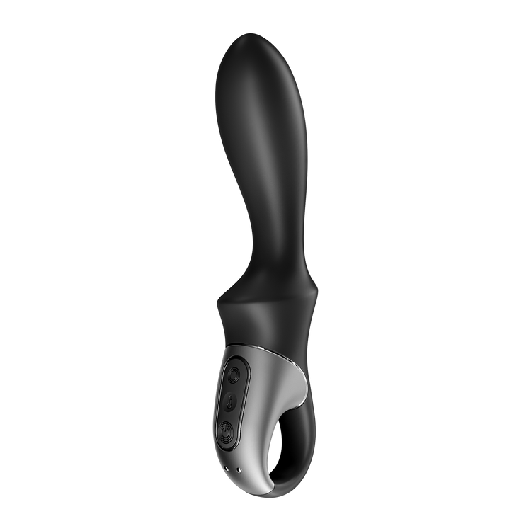 Heat climax וויברטור מתחמם לגבר עם אפליקיה Satisfyer