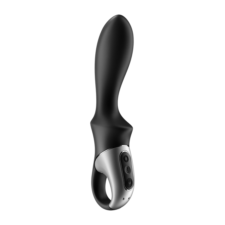 Heat climax וויברטור מתחמם לגבר עם אפליקיה Satisfyer