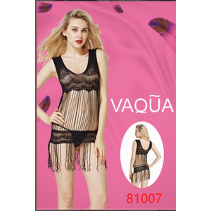 Sensual Sheer Black Summer Dress Vaqua Lingerie