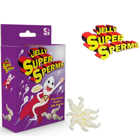 Naught Super Sperms Jelly Candies