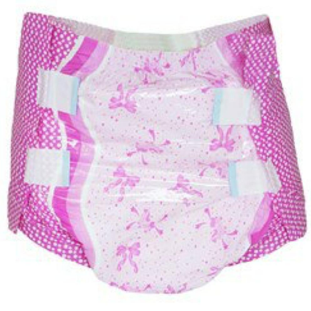Pink Adult Diaper ABDL