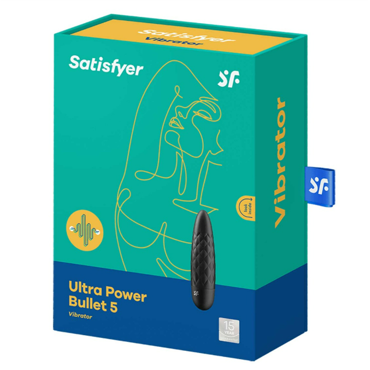 Ultra Power Bullet 5 וויברטור רוקט פוקט לדגדגן Satisfyer