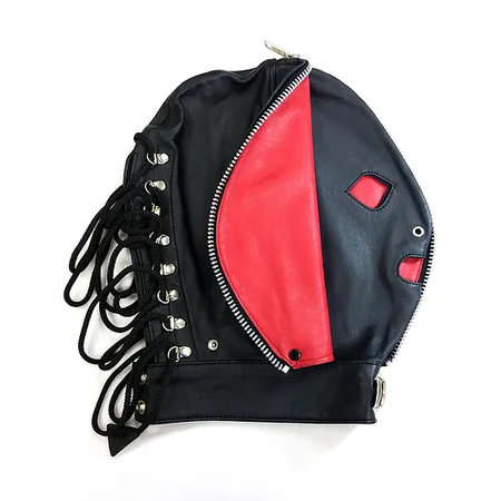 Rouge Fly Trap Leather Sensory Deprevation Mask
