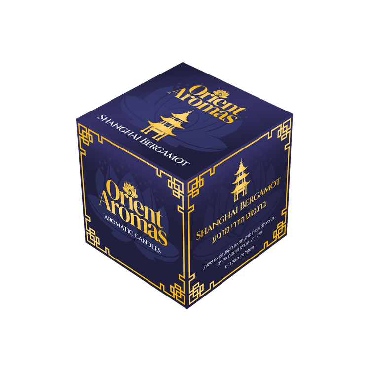 Shanghai Bergamot  נר מסאג' עם ריח ברגמוט הדרי מסדרת המזרח Orient Aromas