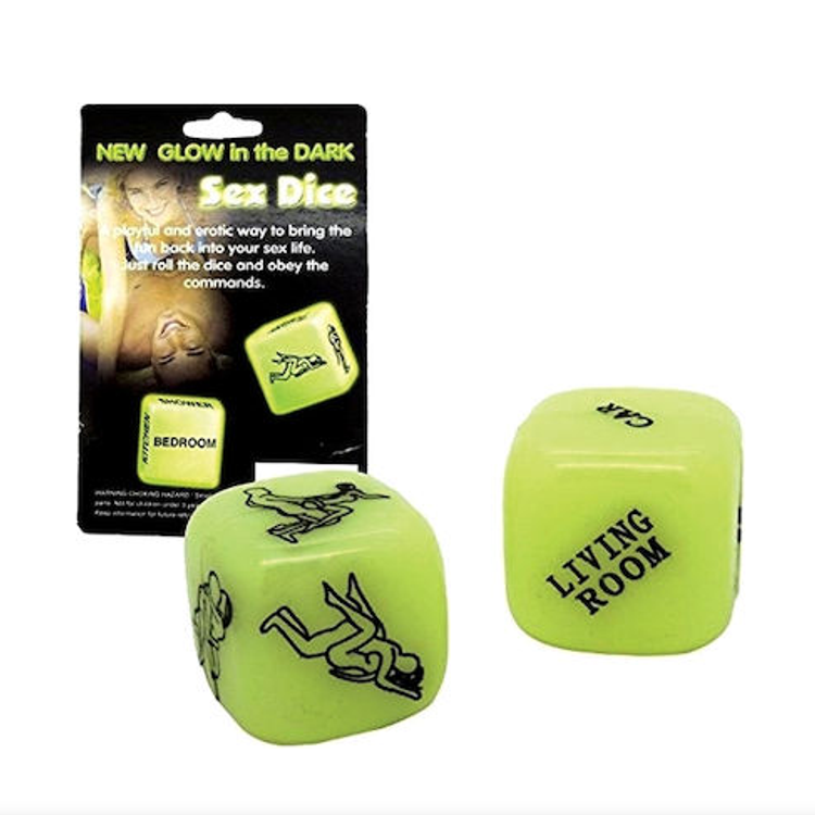 קוביות סקס זוהרות בחושך