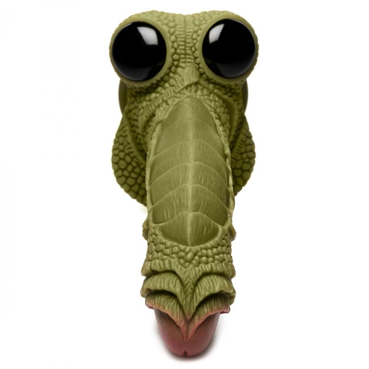 Swamp Monster דילדו סיליקון מחוספס בדמות מפלצת ירוקה Creature Cocks
