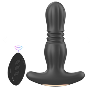 Rear Booster +1 Pumping Anal Plug with Remote