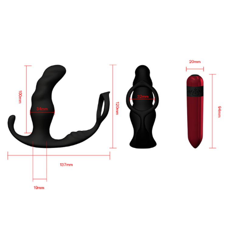 Donnie Darko מעסה פרוסטטה משולב קוקרינג ובולט נשלף