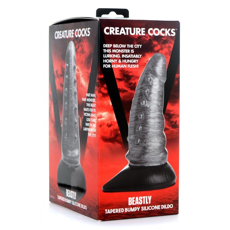 Beastly דילדו סיליקון גדול בדמות זרוע תמנון כסופה Creature Cocks