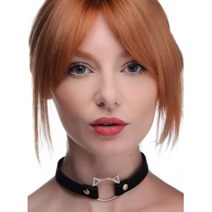 Master Series Kinky Kitty Black Choker