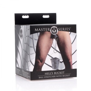 Hell's Bucket פרשוט מותח אשכים עם דלי להוספת משקל Master Series