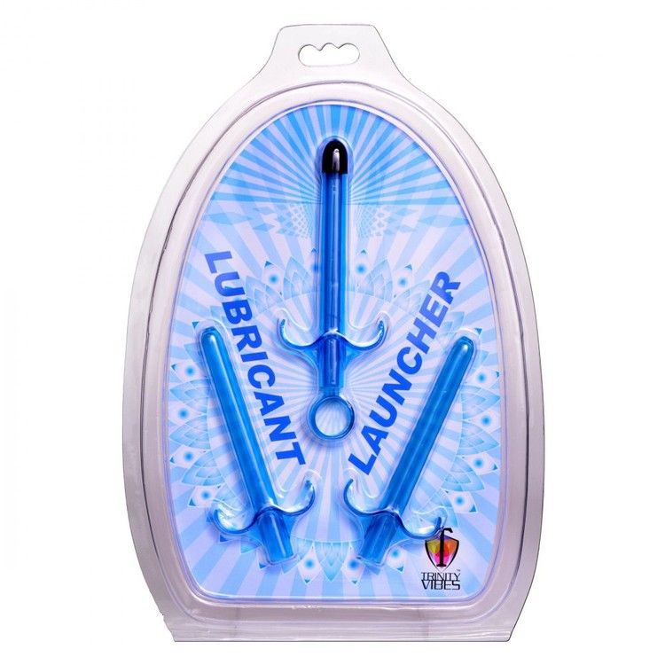 Lubricant Launcher שלושה צינורות להוספת סיכוך - כחול