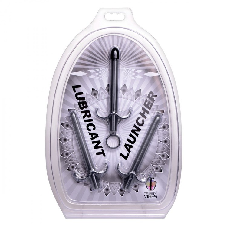 Lubricant Launcher שלושה צינורות להוספת סיכוך - אפור מעושן