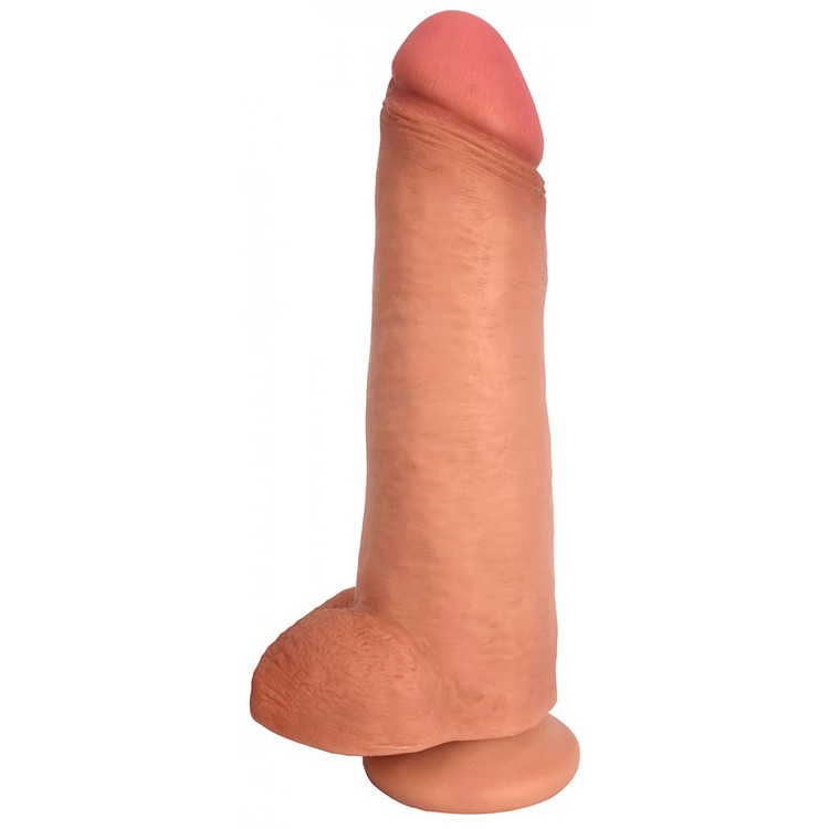 JOCK 12 Flesh דילדו שמן ענק ועבה אורך 30 ס"מ עובי 7.6 ס"מ
