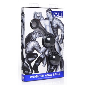 Tom of Finland Two Weighted Anal Beads