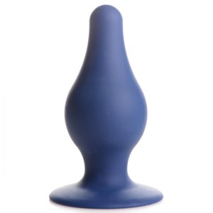 פלאג רך ולחיץ גדול בצבע כחול Squeeze-It