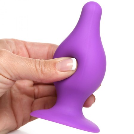 Squeeze-It Purple Squishy Anal Plug