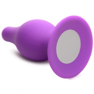 פלאג רך ולחיץ בינוני בצבע סגול Squeeze-It