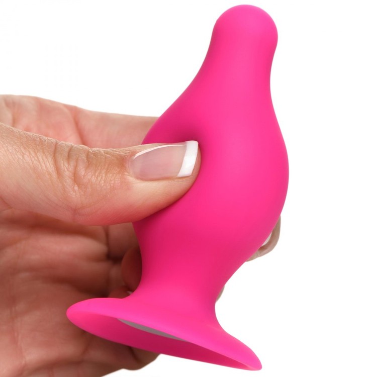Squeeze-It Pink Squishy Anal Plug