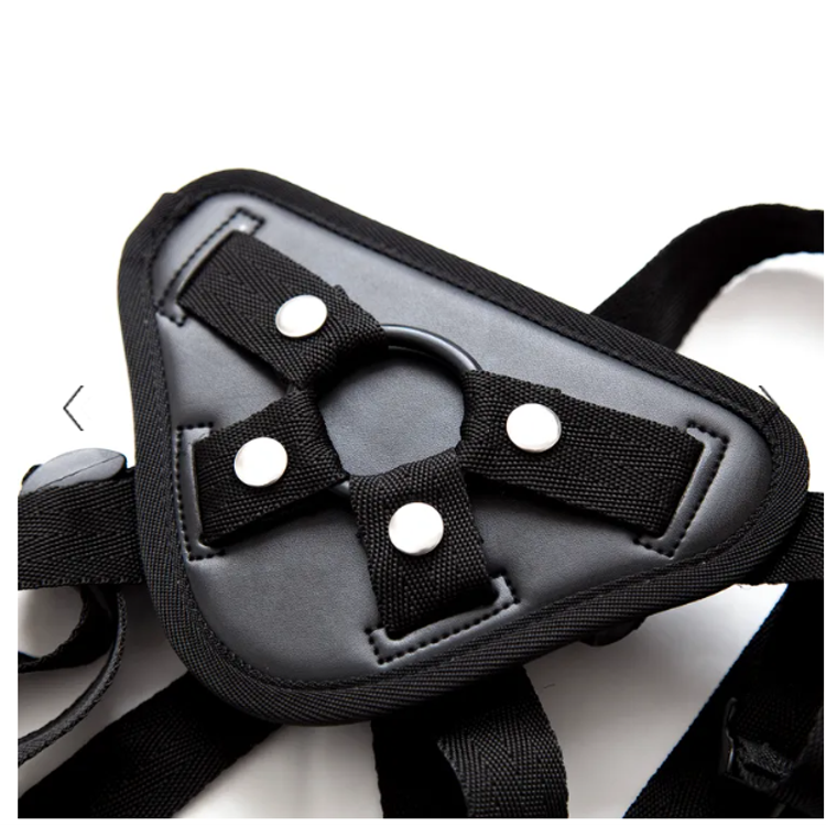 Naughty Toys רתמת סטראפון מרופדת למגוון דילדואים