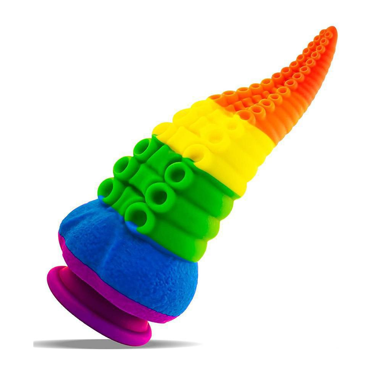 Handsome Squid דילדו תמנון חייזרי בצבעי הגאווה