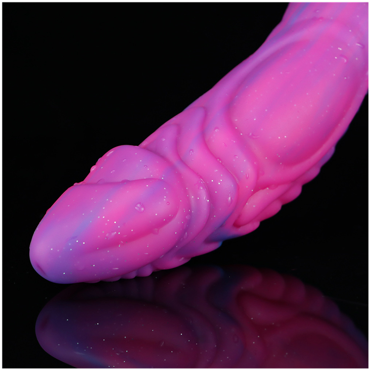 Poseidon דילדו סיליקון חייזרי בגווני ורוד