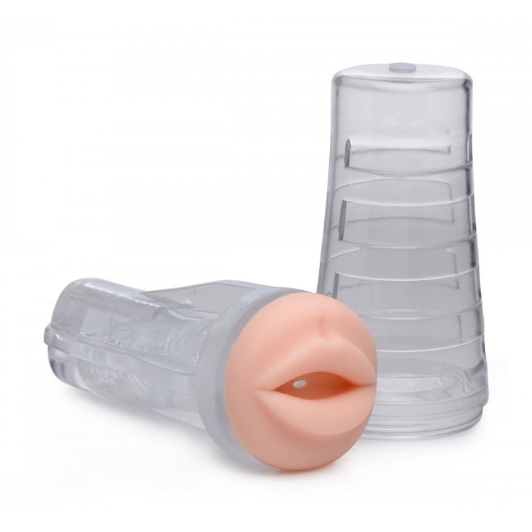 Jesse Jane Deluxe פלאשלייט כוס אוננות לגבר בצורת שפתיים