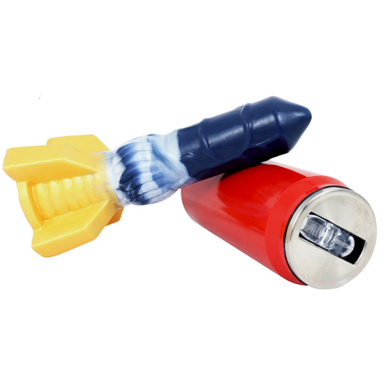 Ballistic דילדו טיל מסיליקון בצעי טבע