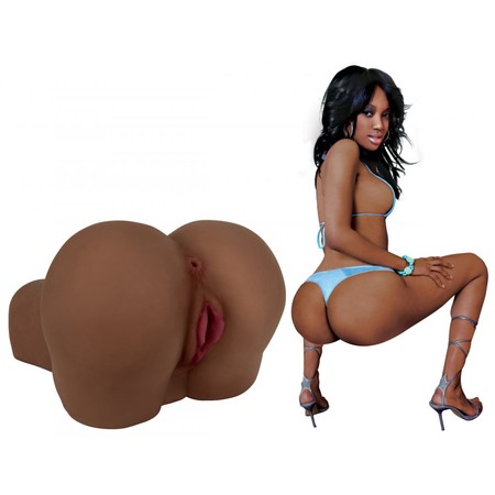 CurveToys Mistress Chocolate Brown Doggy Style Buttocks Sex Doll