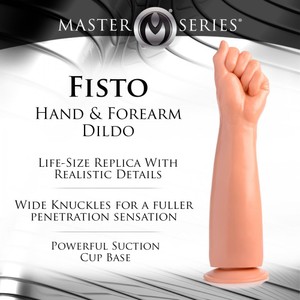 Master Series Fisto PVC Forearm Dildo