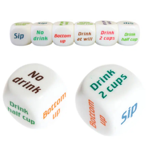 Drinking Game Cubes for Adults