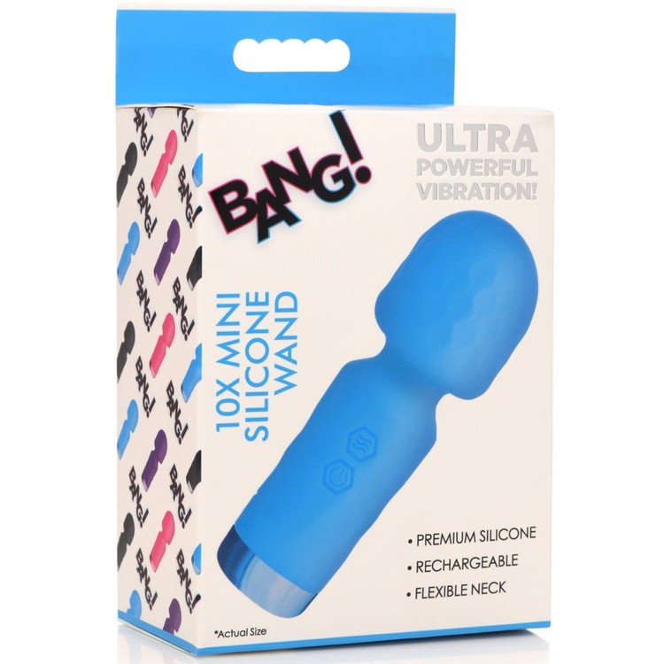 BANG! Mini ויברטור וונד קטן לדגדגן - תכלת