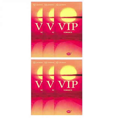 72 קונדומים פשוטים - מומלץ להלבשה על צעצועים VIP Midnight VIP Romance
