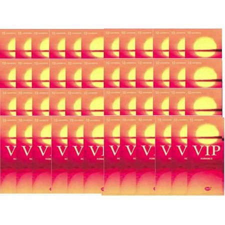 576 קונדומים פשוטים - מומלץ להלבשה על צעצועים VIP Midnight VIP Romance
