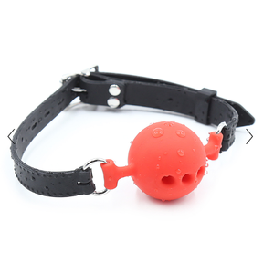 Naughty Toys Silicone Ballgag with Breathing Holes
