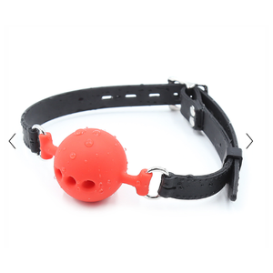 Naughty Toys Silicone Ballgag with Breathing Holes