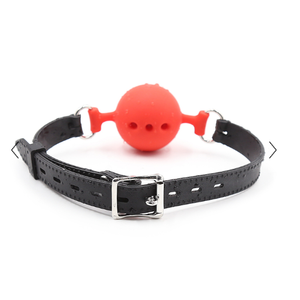 Naughty Toys Silicone Ballgag with Breathing Holes