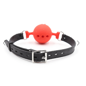 Naughty Toys Silicone Ballgag with Breathing Holes