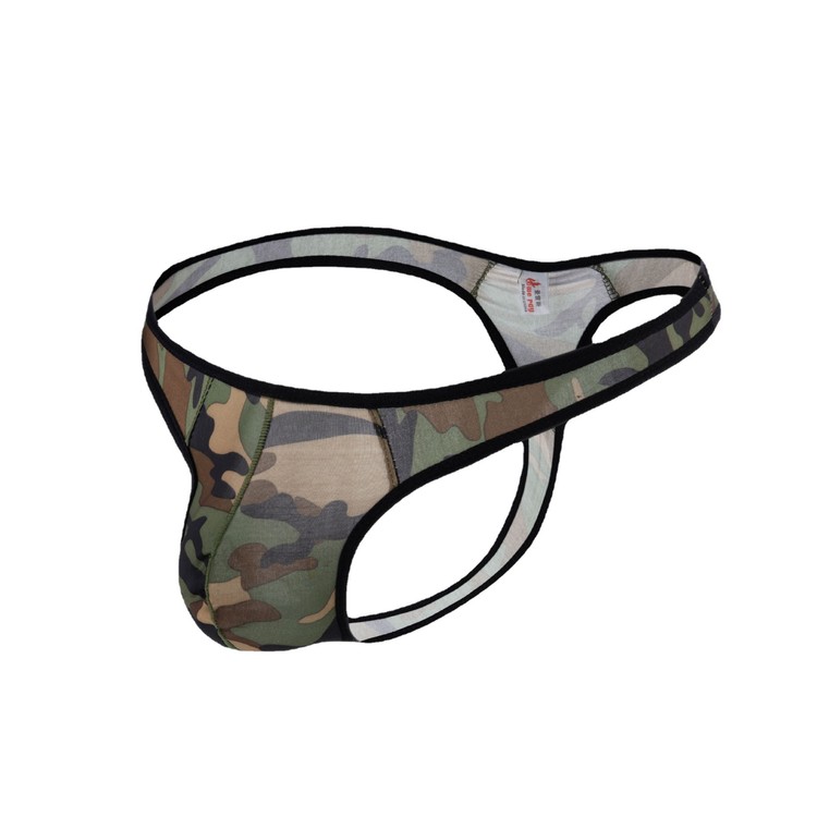 תחתון חוטיני סקסי לגבר בסגנון צבאי